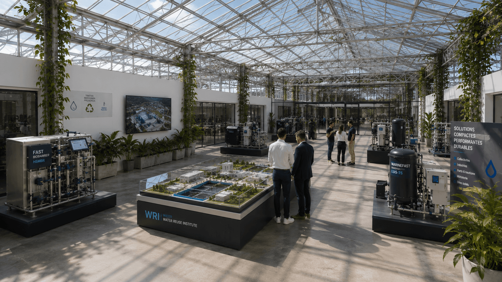 Showroom et démonstration des technologies au WRI