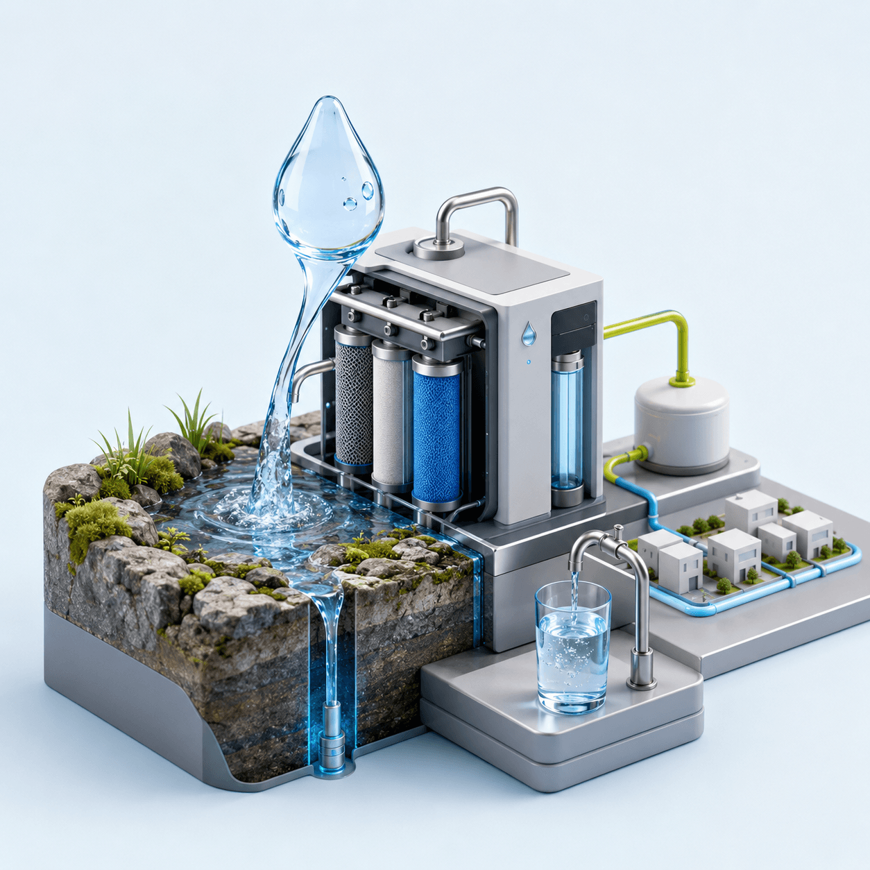 Eaux douces et potabilisation