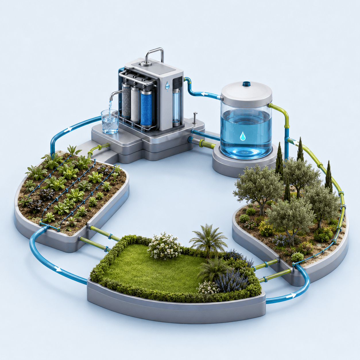 Réutilisation de l’eau et irrigation